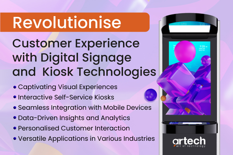 Improve Customer Experience with Digital Signage and Kiosks
