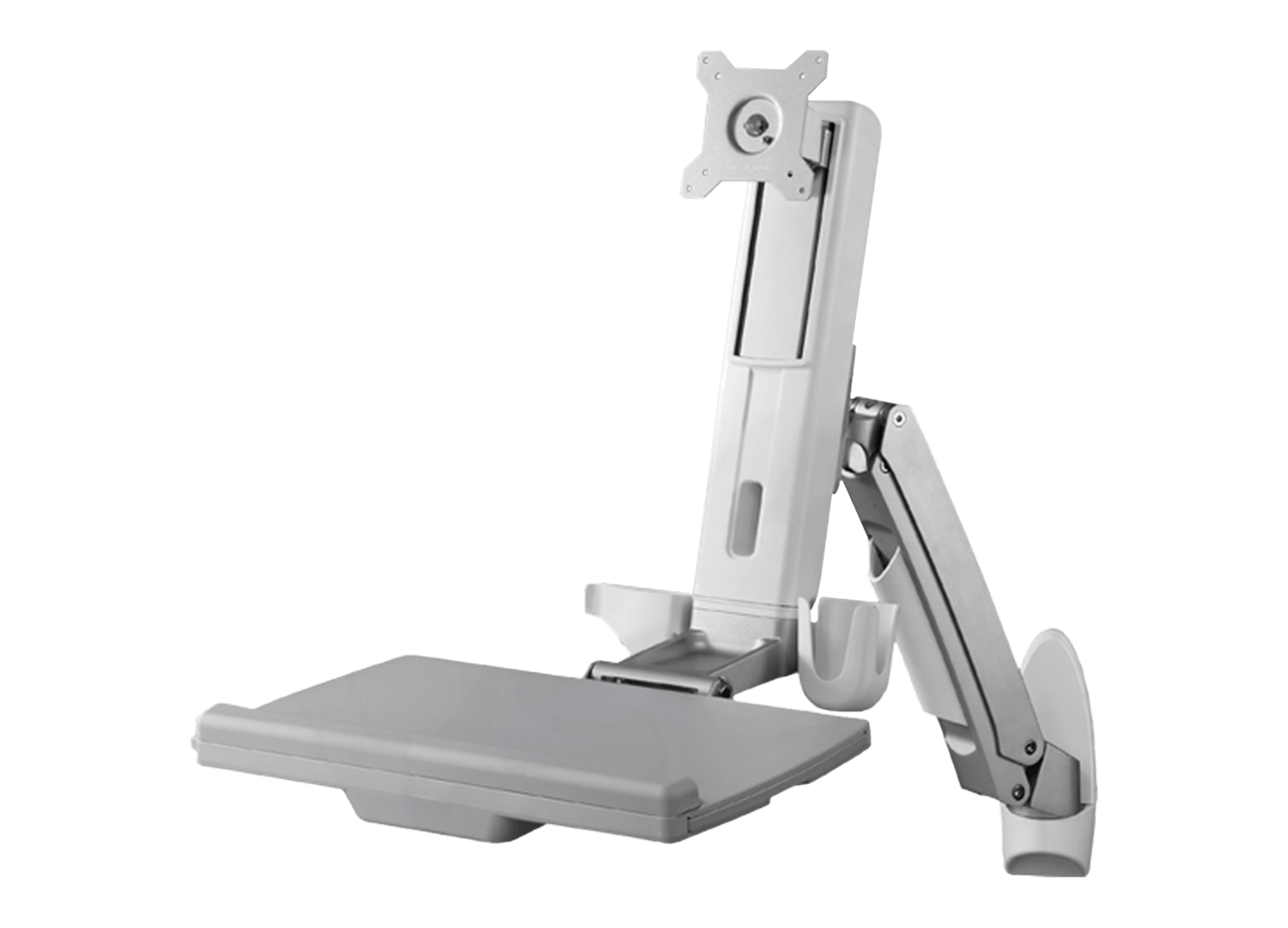 ORW10 Sit-Stand Duvara Monte Entegre İş İstasyonu