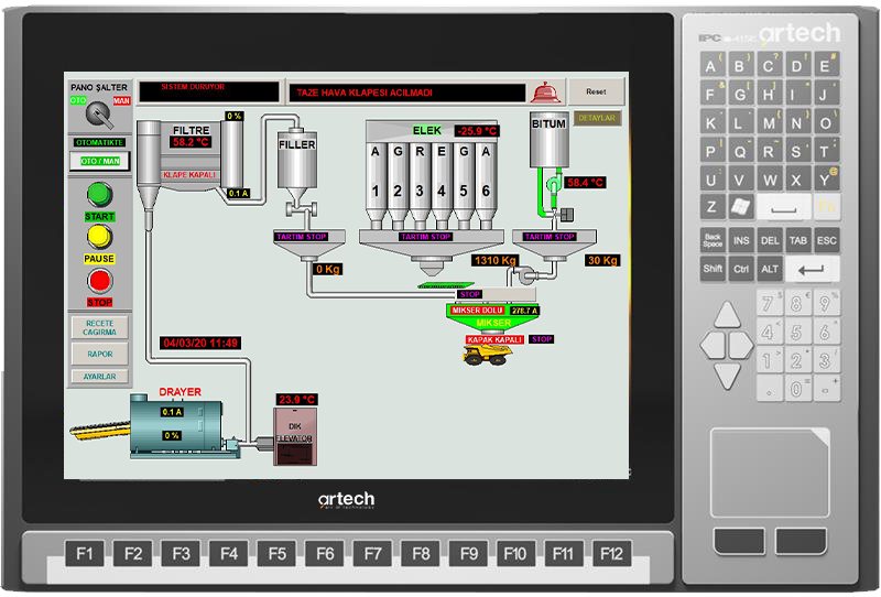 DAQFACTORY HMI / SCADA Software